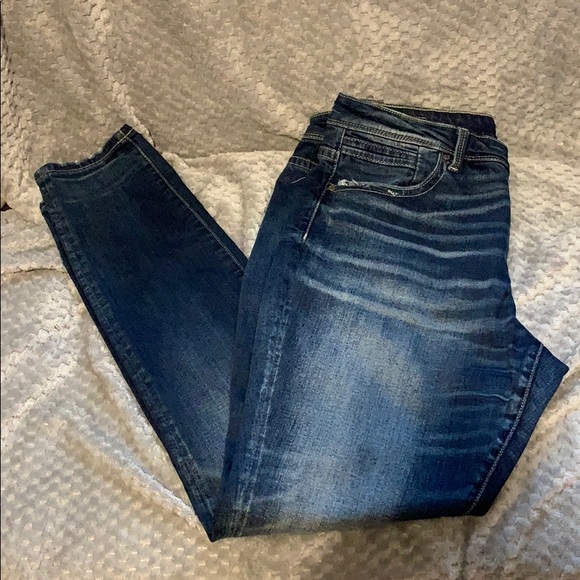 Buckle Black Denim - 😍 BUCKLE BLACK skinny jeans 33 x 32 distressed 😍